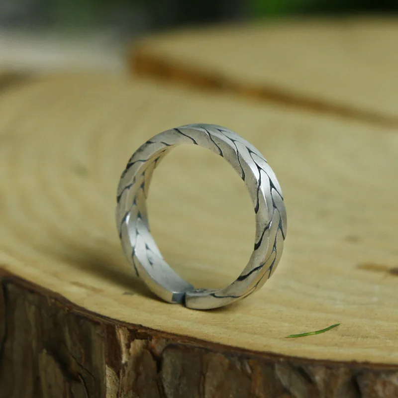 Women's 925 Sterling Silver Adjustable Couple Ring
