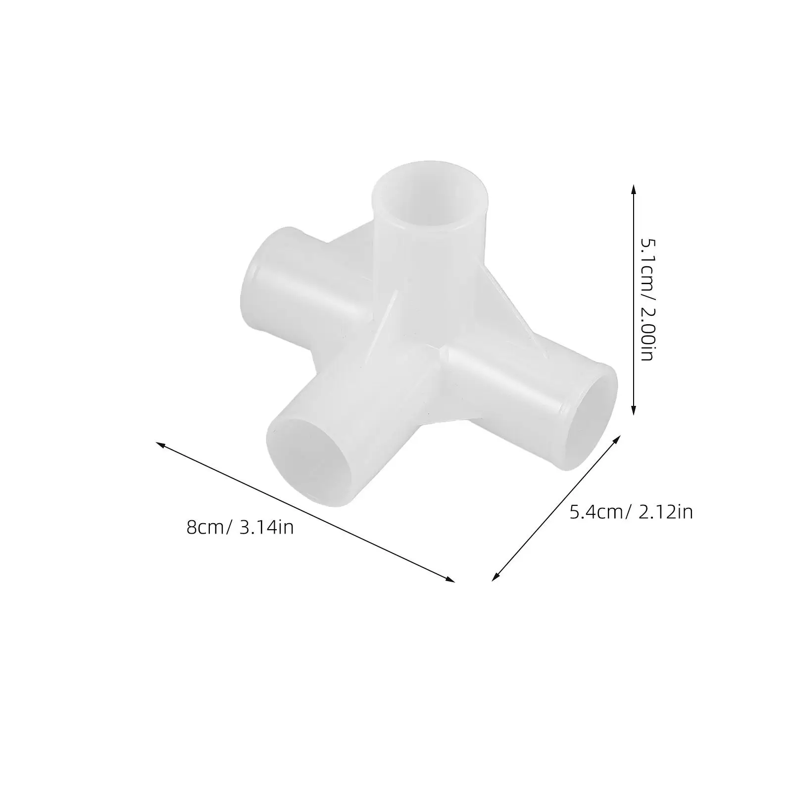 10 Pcs Cloth Wardrobe Shoe Rack Clothes Connector Closet Rod Fitting Part Joint Dryer Link Hardware Hanger Wardrobes