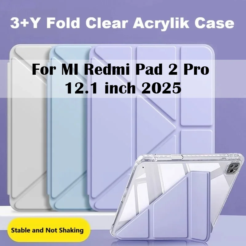 

Флип-чехол-подставка для Redmi Pad 2 Pro 12,1 дюйма 2025 SE 11 8,7 K Pad 2 Mi POCO Pad 8 7 Pro 11,2 6 5 7S Pro 11 8,8 Чехол с слотом для ручки