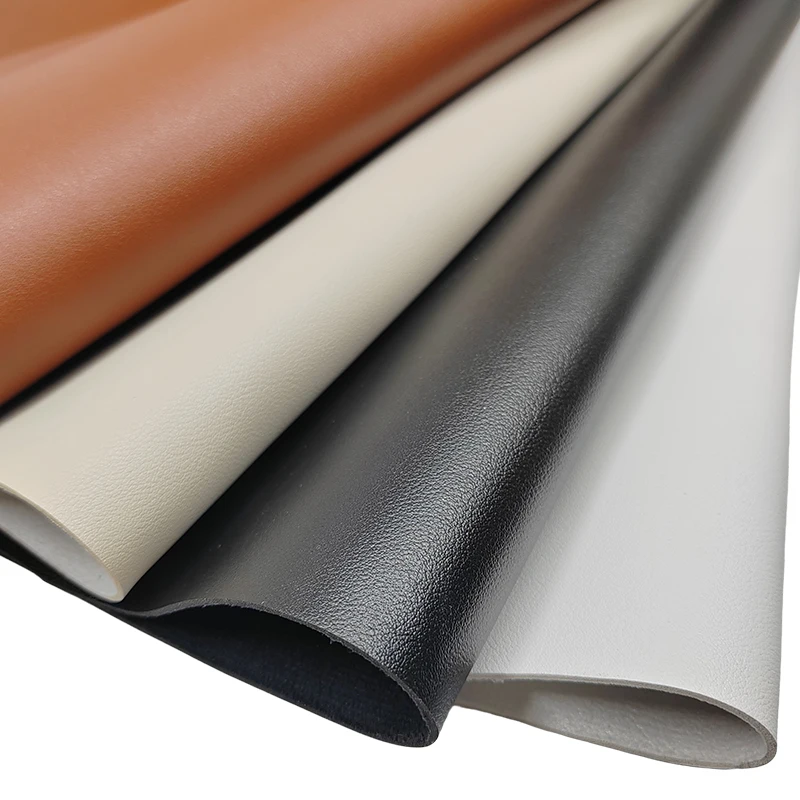 Good,1.7mm Thickness,White/Black/Brown Faux PU Leather Fabric,DIY Hand Bag,Thick Synthetic Leather Fabric,Sewing Tool-case,Belt,