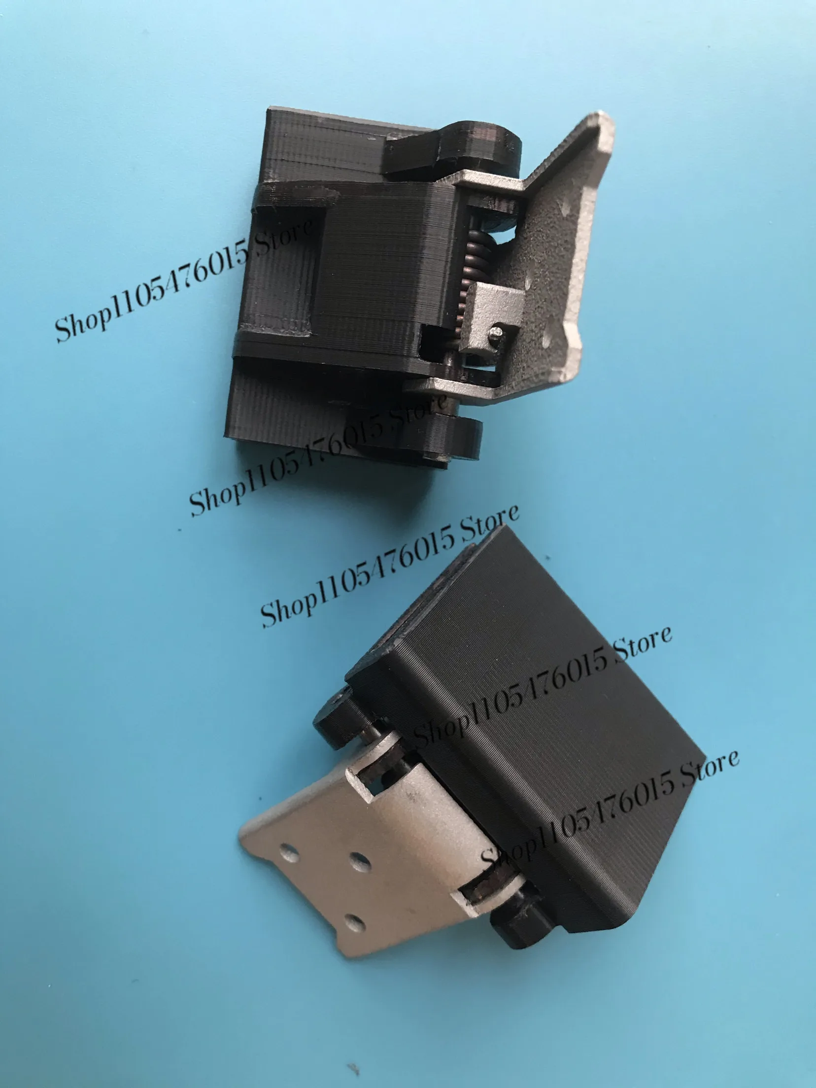 1pair-custom-dust-cover-hinge-for-linn-sondek-lp12-turntable-black-metal-spring-loaded-lid-hinge-replacement-parts