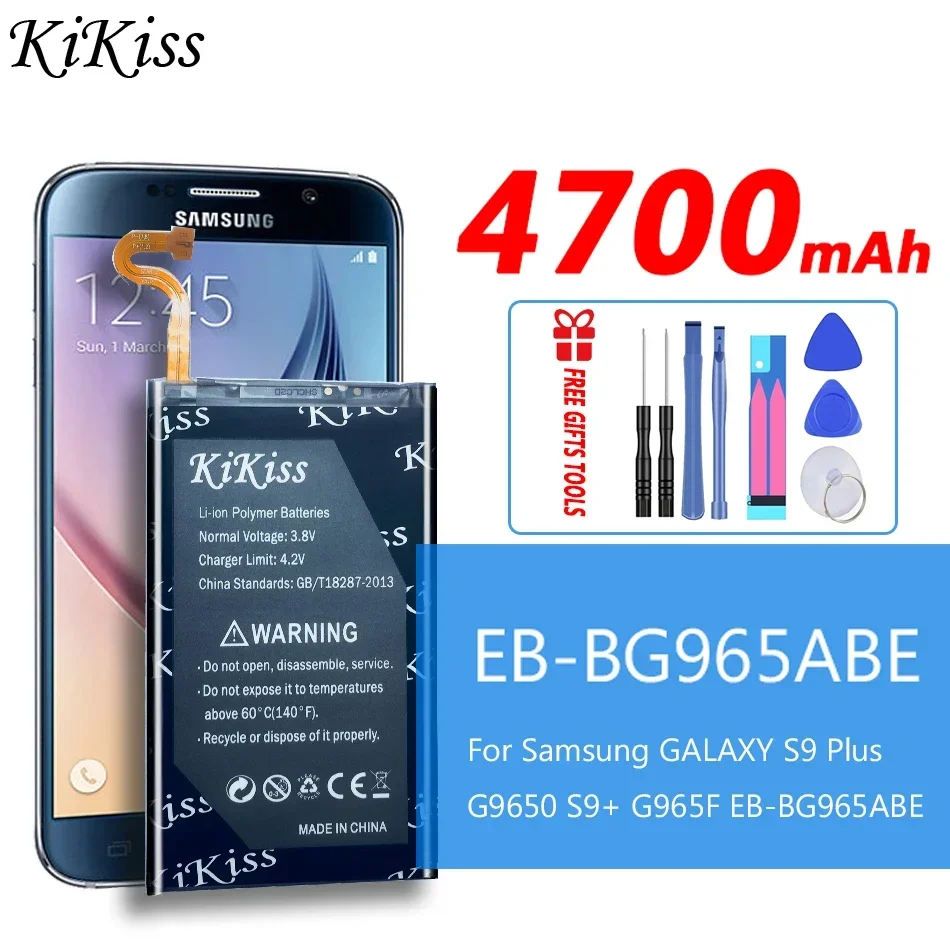 EB-BG965ABE 4700mAh High Capacity Battery For Samsung GALAXY S9 Plus G9650 S9+ G965F Mobile Phone Battery