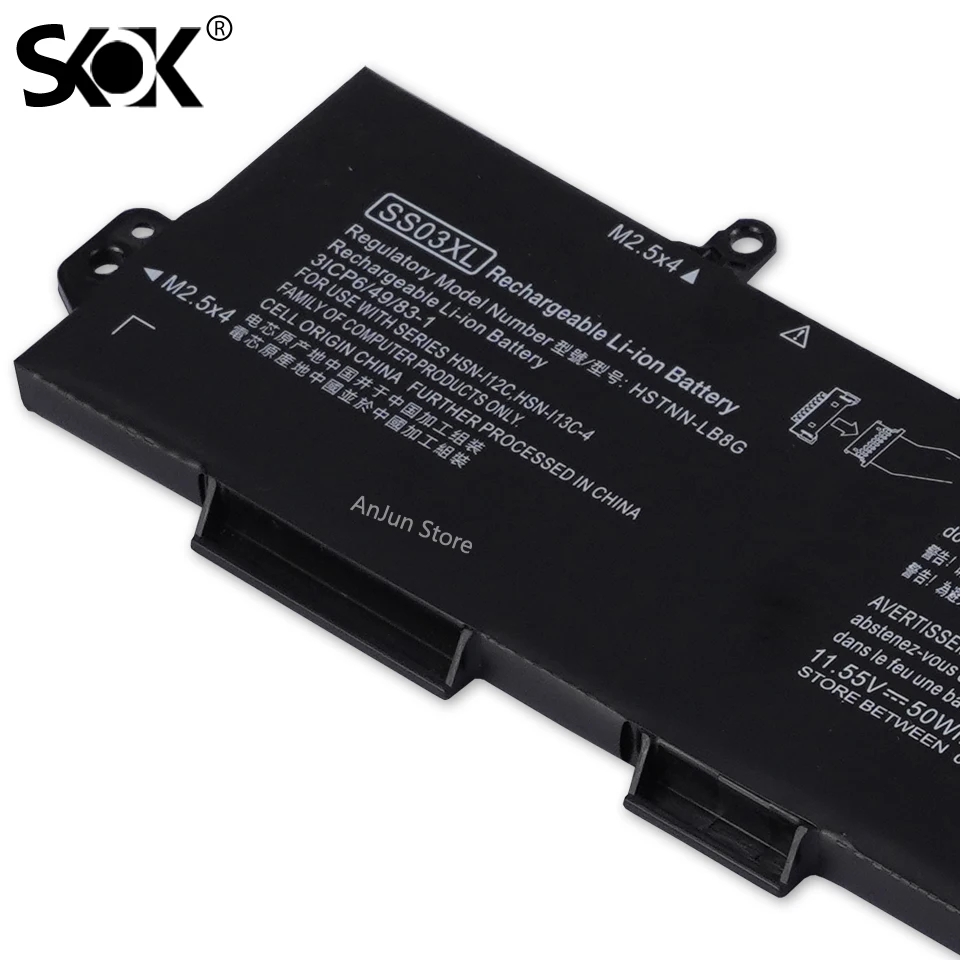 SS03XL Battery for HP EliteBook 735 745 830 840 G6 EliteBook 730 740 745 836 846 G5 G5 ZBook 14U G5 G6 Series HSTNN-IB8C 112C