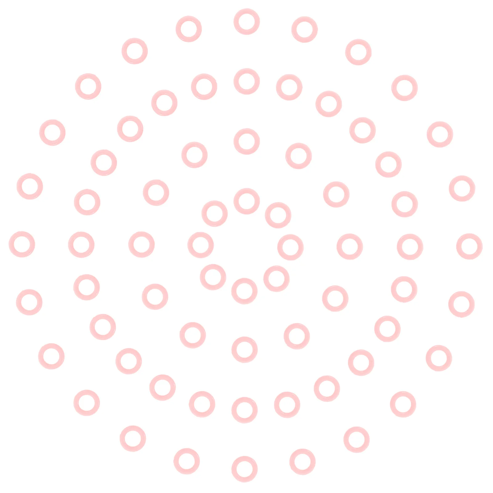 

2000Pcs Knitting Circles Markers Easy Use DIY Crafts Stitch Counting Marker Rings Locking Crochet Sewing Accessories