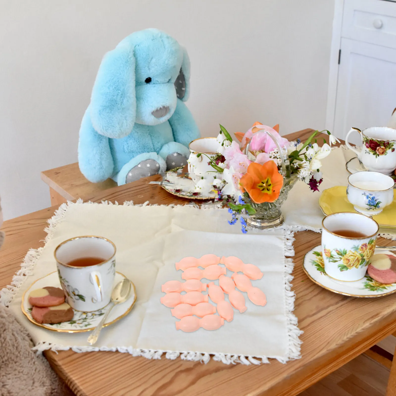 10Pcs Lotus Root Miniature Realistic Resin Vegetables Accessories for Dollhouse Kitchen Miniature Food Supermarket Decoration view 4
