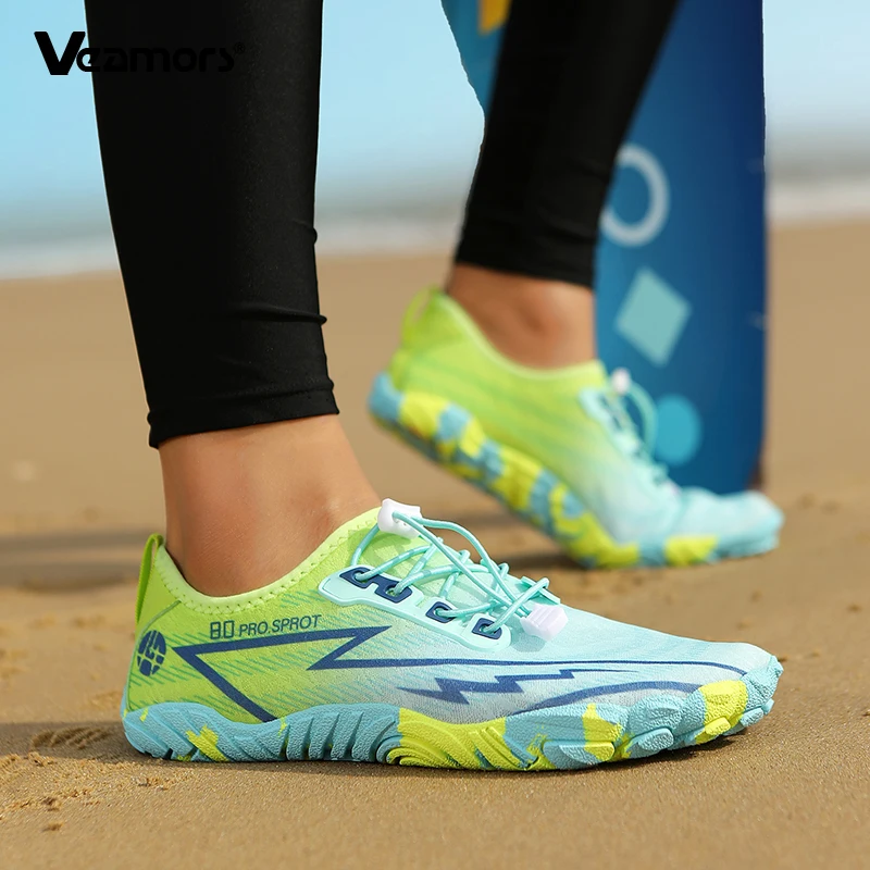 

Обувь для пляжа VEAMORS, обувь для водных видов спорта, аквашузы, обувь для плавания, обувь для активного отдыха, быстросохнущие кроссовки для рыбалки, катания на лодках, серфинга