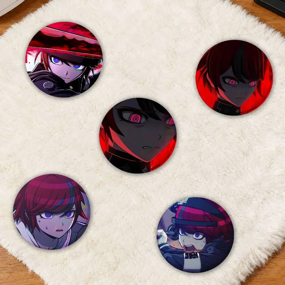 ThE HundrEd LinE TakuM-i SuM-ino Badge On Backpack Accessories Enamel Pins Round Brooches Clothes Bag Decor Jewlery Friend Gifts