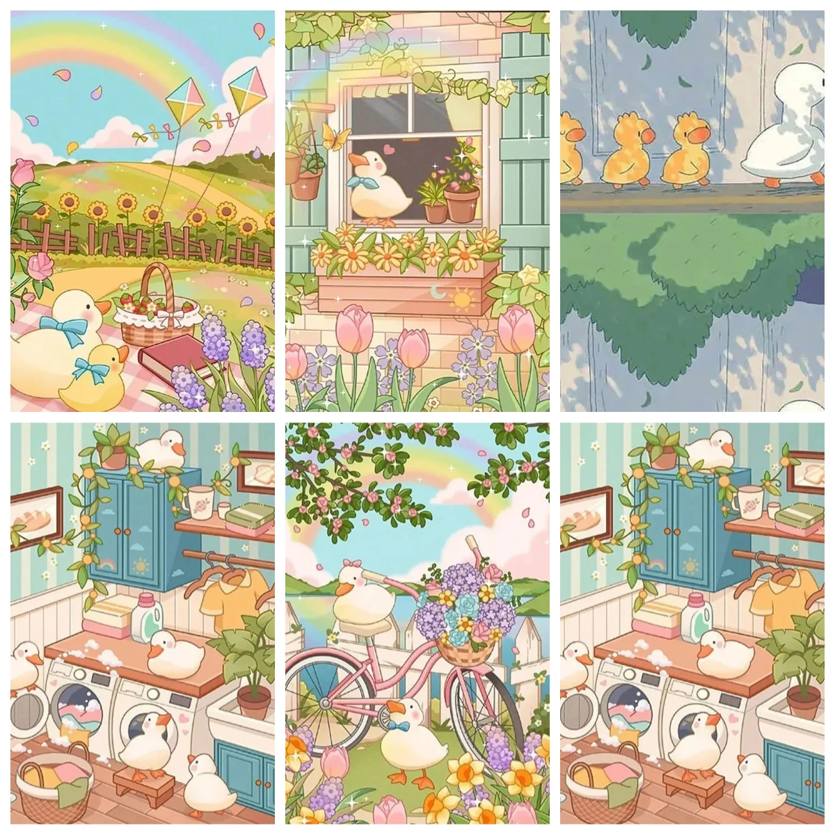 

Adult Jigsaw Puzzle 1000 Pieces Puzzle Children's Cartoon Cute Paper Puzzle Decorative Painting Exercise Brain Thinking