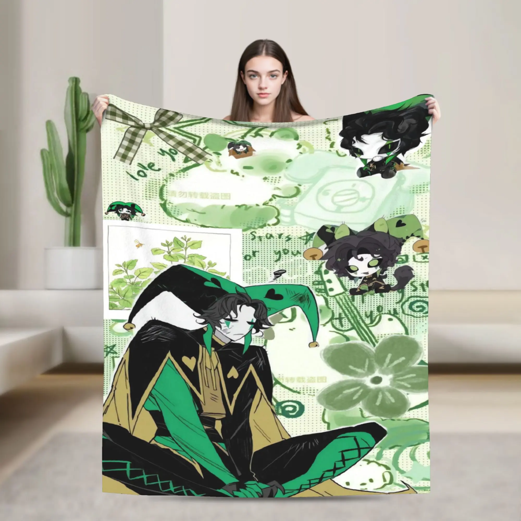 Warm Blanket Travel Office The Freak Circus Bedding Throws  Flannel Bedspread For Couch Chair Sofa Bed Print Sofa Bed Cover