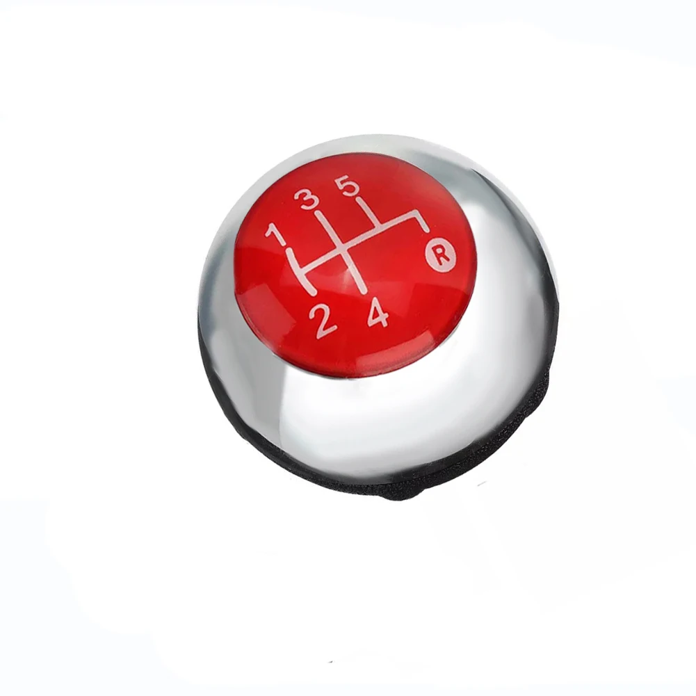 55344048 Manual Gear Shift Knob 5+R Speed for Fiat 500 500C 2012 to 2018 with 10mm Inner Diameter Mounting Hole