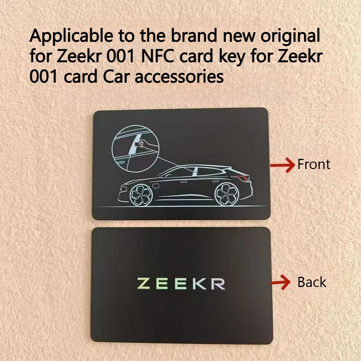 Applicable to the brand new original for Zeekr 001 NFC card key for Zeekr 001 card Car accessories