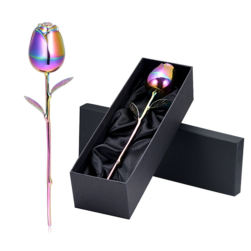 

Rose Flower Cremation Urn Jewelry for Ashes for Loved One Stainless Steel Memorial Ashes Jewelry Large Capacity Keepsake Gift