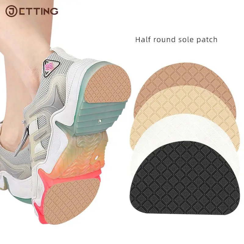 

1pair Forefoot Pads Men Women Shoes Soles Protector Anti-slip Repair Outsoles Self-adhesive Sticker High Heel Care Bottom Patch