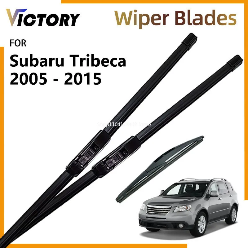 

Передние и задние щетки стеклоочистителя для Subaru Tribeca B9 2005-2015 2012 2011 2009, аксессуары, щетки для чистки лобового стекла, с левым рулем и правым рулем
