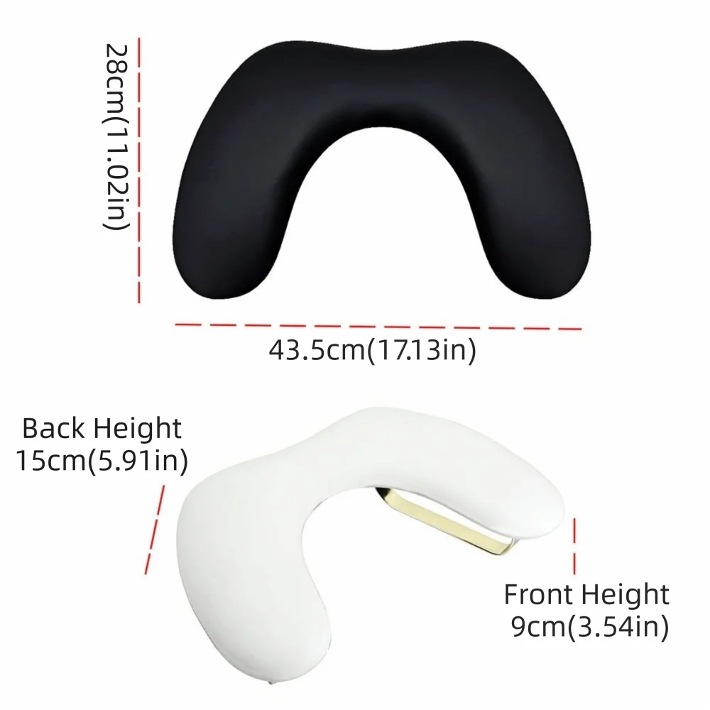 U Shaped Nail Arm Rest Cushion Tilt Design Space-saving Nail Art Stand Soft Hand Support Manicure Hand Pillow Nail Accessories