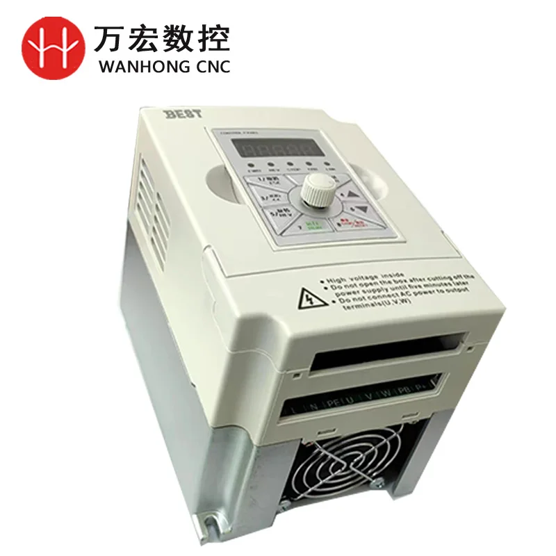 Гравировальный станок, лучший инвертор VFD 1,5 кВт, 2,2 кВт, 5,5 кВт, 7,5 кВт, привод с переменной частотой для управления скоростью двигателя шпинделя
