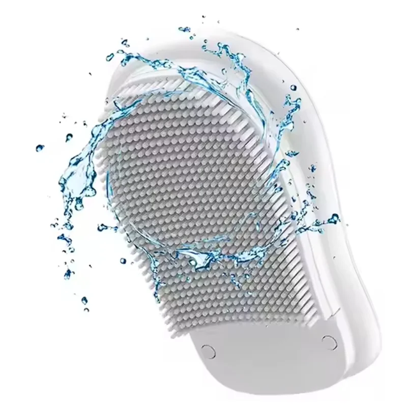 A02V-huishoudelijke elektrische scrubber Soundwave reinigingsborstel lichaamsmassage douchegereedschap exfoliërend