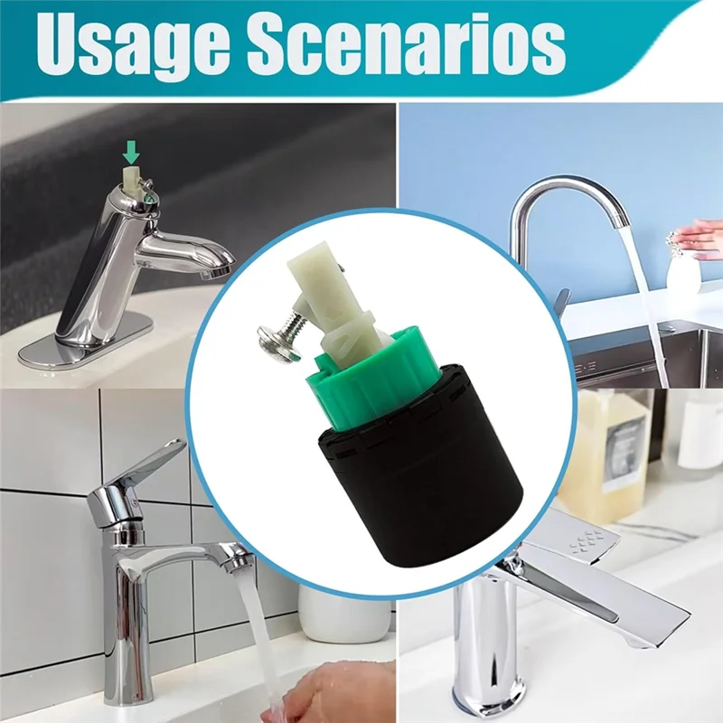 

Hot Sale-For M3/M2 2IN Single-Hole Faucet Valve Cartridge 92730000 For Hansgrohe Kitchen Faucet Replacement Part