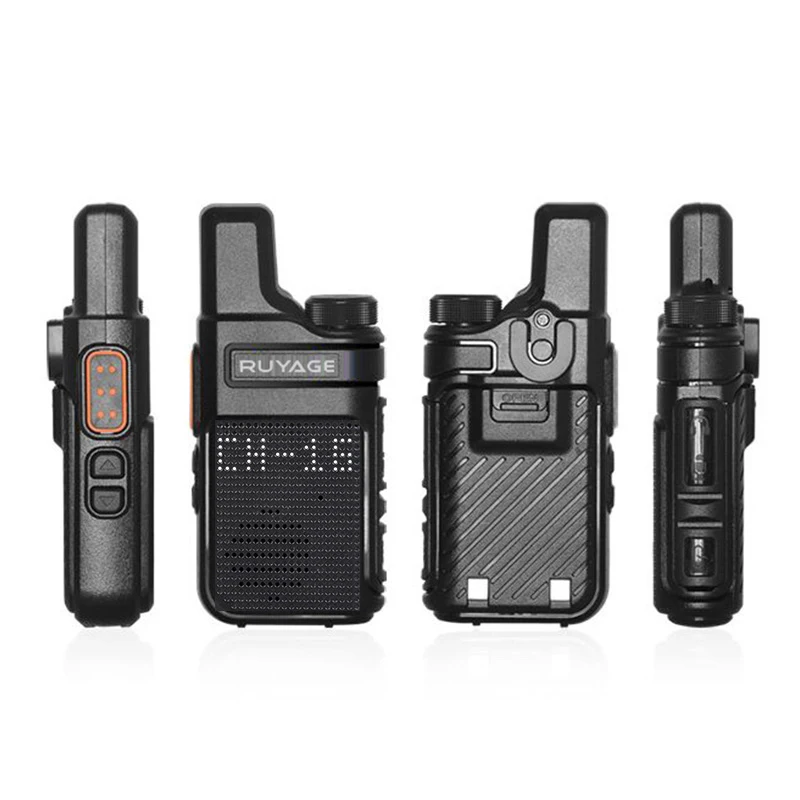 PMR-Walkie Talkie portátil 446, Mini Radio de comunicación Profesional, transceptor de Radio bidireccional, calidad Ruyage Q2