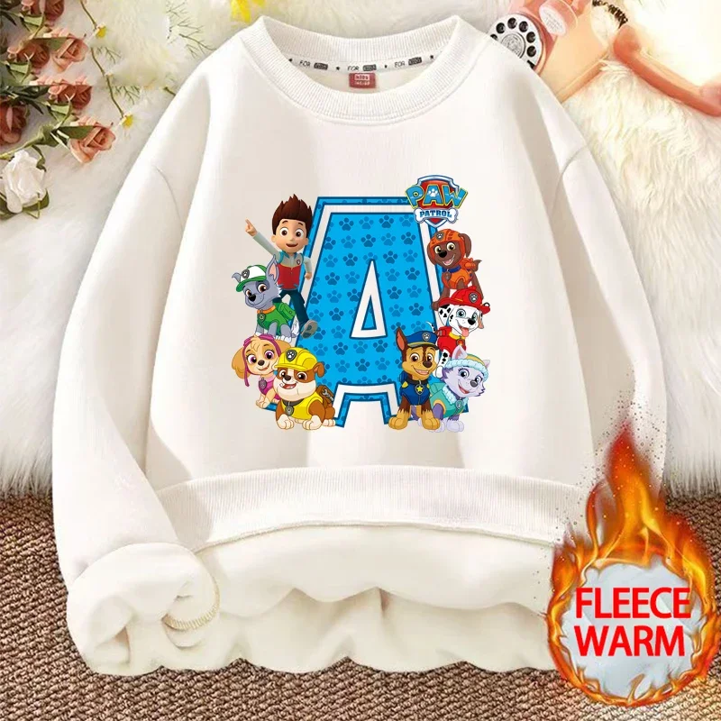 PAW Patrol Children Sweatshirt Clothes Girl Baby Thin Pullover Long Sleeve Shirt Kawaii Top Kid Autumn Clothes Christmas Gift #1