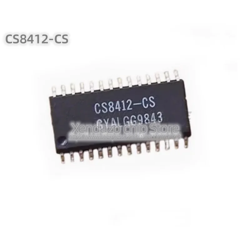 2pcs/lot CS8412-CS CS8412 SOP-28 package Original genuine Digital audio decoding chip