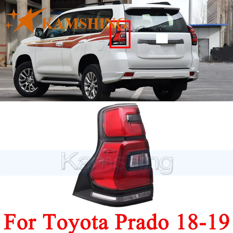 

CAPQX For Toyota Prado 2018-2020 Rear Brake Light Tail Light Stop light tail lamp taillight taillamp parking stop light