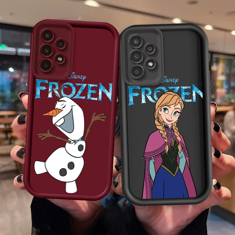 Disney Moana Art Cute For Samsung A73 A71 A54 A53 A52 A51 A33 A32 A21S A14 A13 A12 A03 A04 A05 5G Eye Ladder Back Phone Case image 2