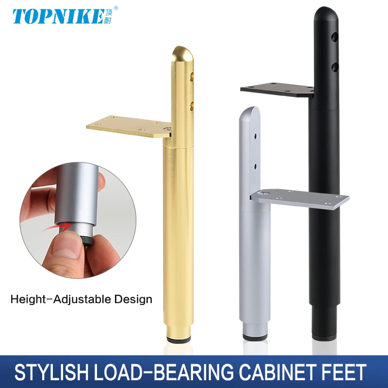 

Adjustable Furniture Leveling Feet Cabinet Legs for TV Stands Wardrobes & Shoe Cabinets Support Posts Hardware Accessories