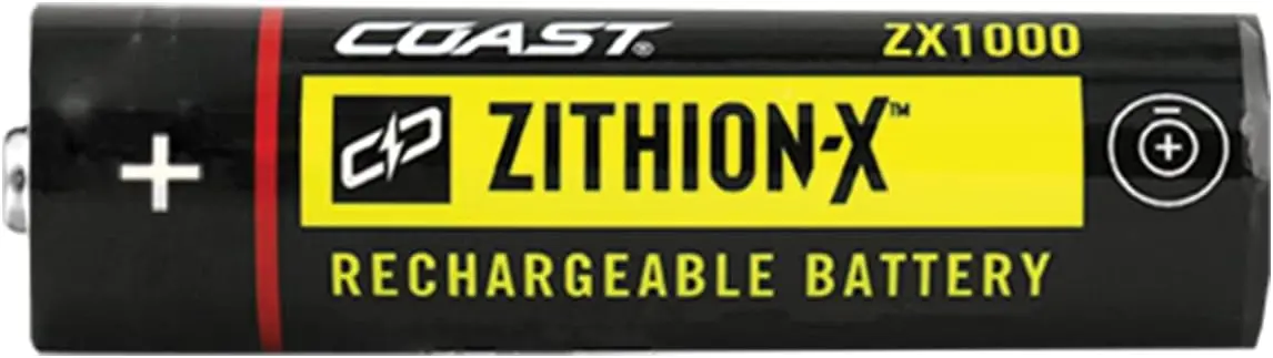ZX1000 ZITHION-X Li-Ion-Akku für die XP11R LED-Taschenlampe, Schwarz