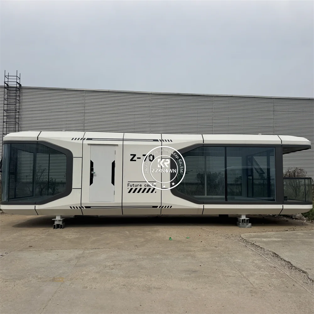High Quality Prefab House Portable Camping Capsule Home Luxury Modern Prefab Capsule House For Home Camping