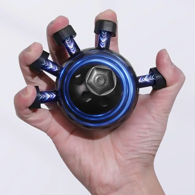 

1PC Finger Exercise Balls Hand Grip Strength Trainer Portable Sphere Forearm Workout Tool Portable Fitness Accessories