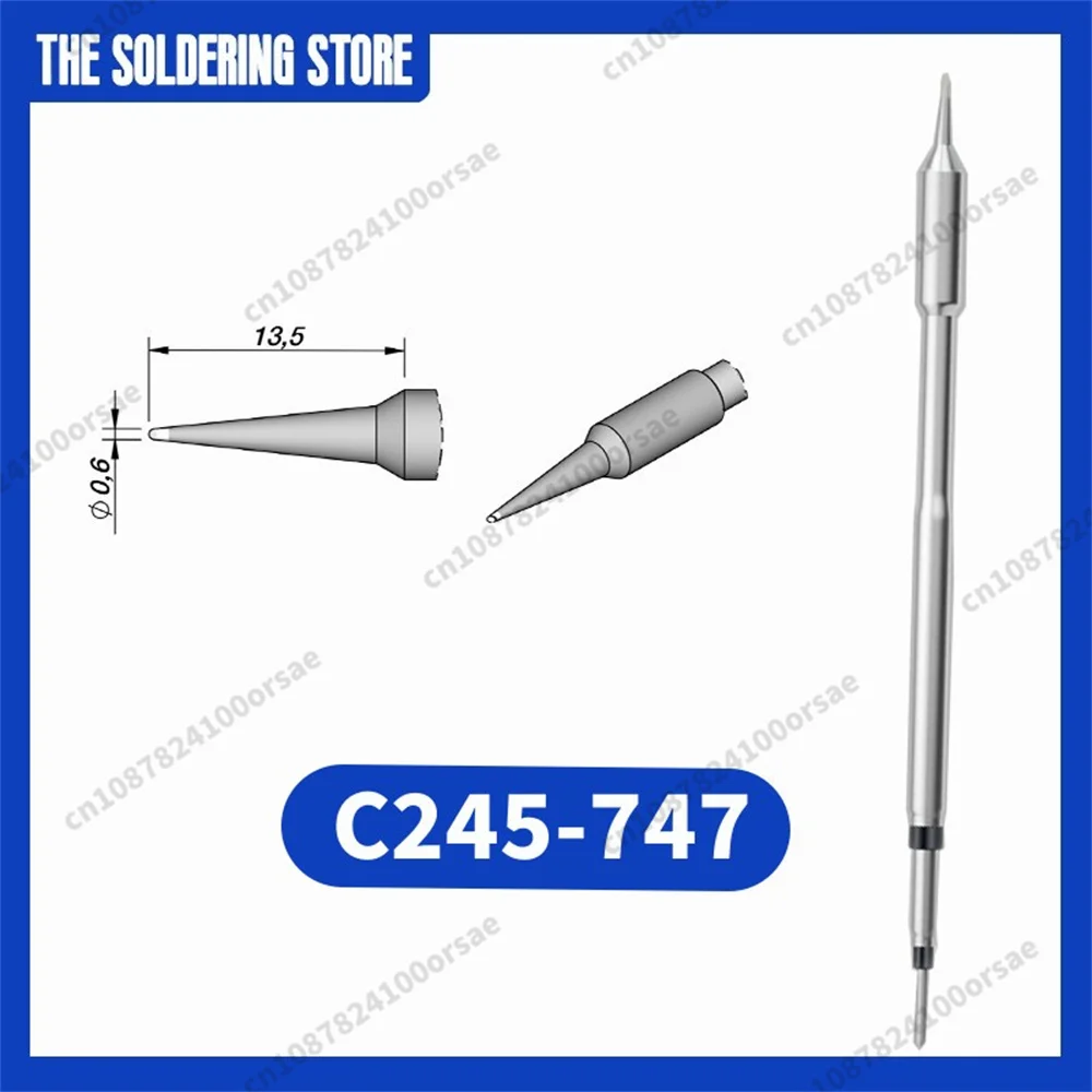 C245 747 Cartridge for JBC SUGON AIFEN A9/A9pro T245 Soldering Handle, жало C245 Tip Replacement Accessory Tool