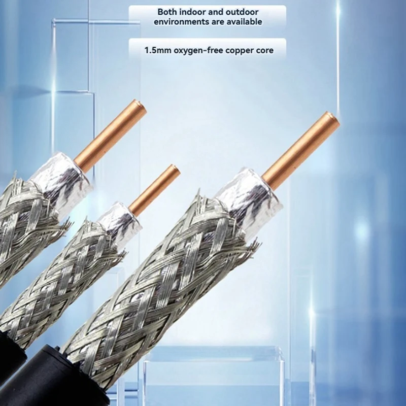 20M RF Coaxial Communication Cable Low Loss Feeder Antenna Transfer Wiring For Antenna, And Satellite Applications