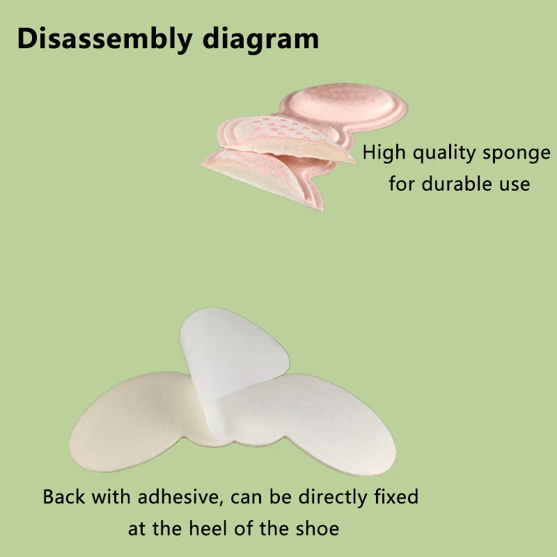 1 para wkładek na wysokim obcasie podkładki dostosuj rozmiar odporne na zużycie wkładki samoprzylepne ulga w bólu pielęgnacja stóp poduszka do butów