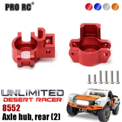2Pcs 8540 Rear Axle Hub Housing Aluminum Alloy For Traxxas 1/7 Unlimited Desert Racer UDR 85076-4 85086-4 RC Car Upgrade Part