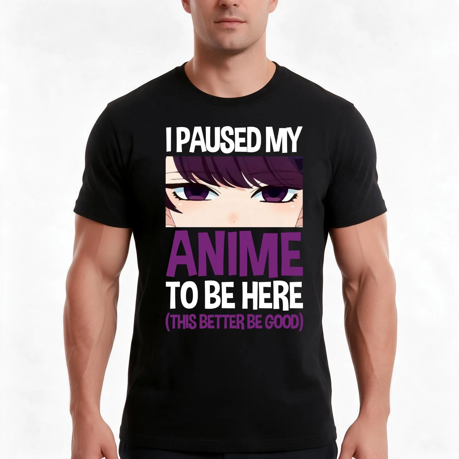 Komi San I paused my Anime to be here, this better be good Komi San Can't Communicate (Komi san wa Comyushou desu) T-Shirt