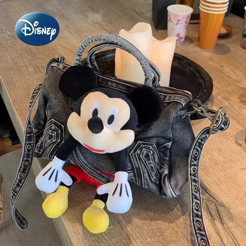 

Disney Mickey New Women's Handbag Large Capacity Women's Shoulder Bag Cartoon Doll Fashion Casual Women's Shoulder Messenger Bag
