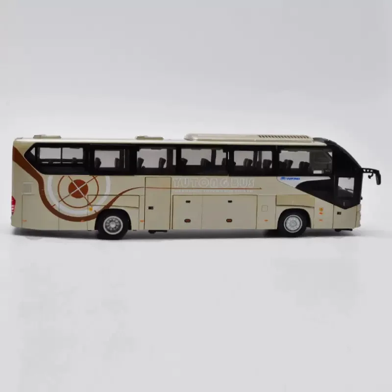 1:42 Scale Yutong Bus ZK6128HQB Alloy Car Model Ornaments