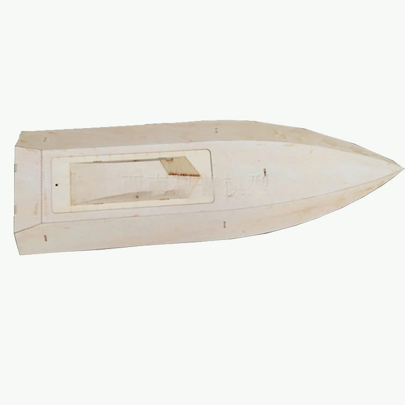 Speed Boat O Boat Pump Jet Boat Hull Remote Control Boat Model Wooden Manual Assembly Kit