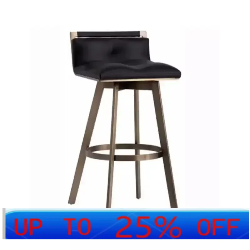 

LH simple rotatable metal bar chair cafe KTV bar high chair