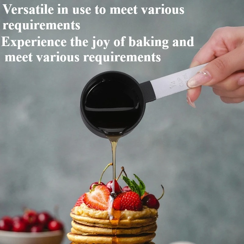10 Pcs Measuring Cups & Spoons Sets Hot Selling Classic Stainless Steel Plastic Measuring Spoons Household Kitchen Baking Tools