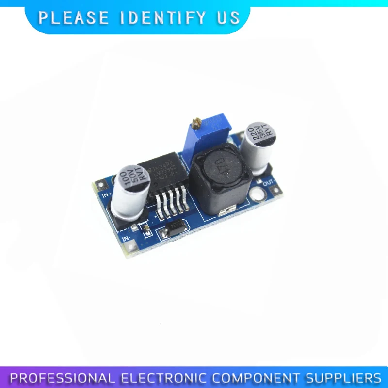 10PCS LM2596S 2596 ADJ Power supply module DC-DC Step-down module 5V/12V/24V adjustable Voltage regulator 3A