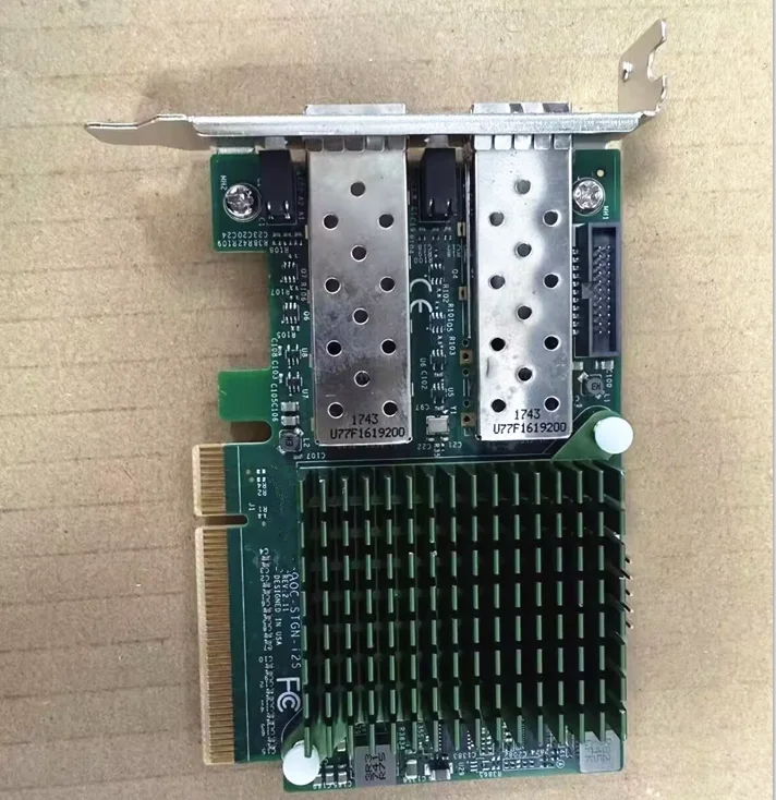 

FOR Supermicro Dual Port 10GB Ethernet Adapter AOC-STGN-I2S X520-DA2 REV 2.11