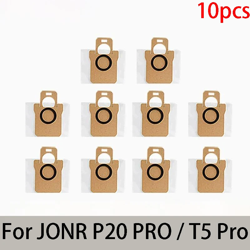 Voor JONR P20 PRO / T5 Pro Robotstofzuiger Accessoires Hoofdzijborstel Hepa Filter Mop Doek Stofzak Vervanging