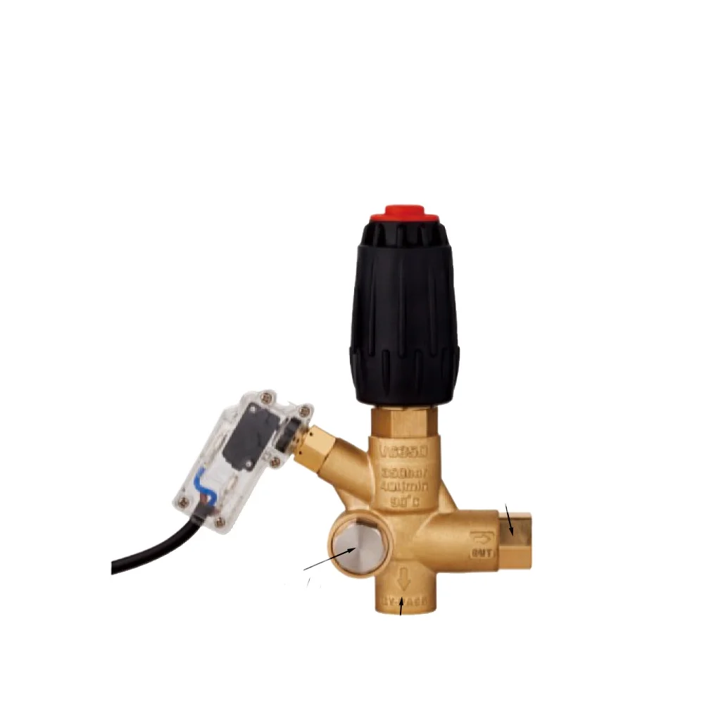 Shut down pressure regulating valve assembly high pressure plunger pump cleaning car washing machine accessories VG25 VG350