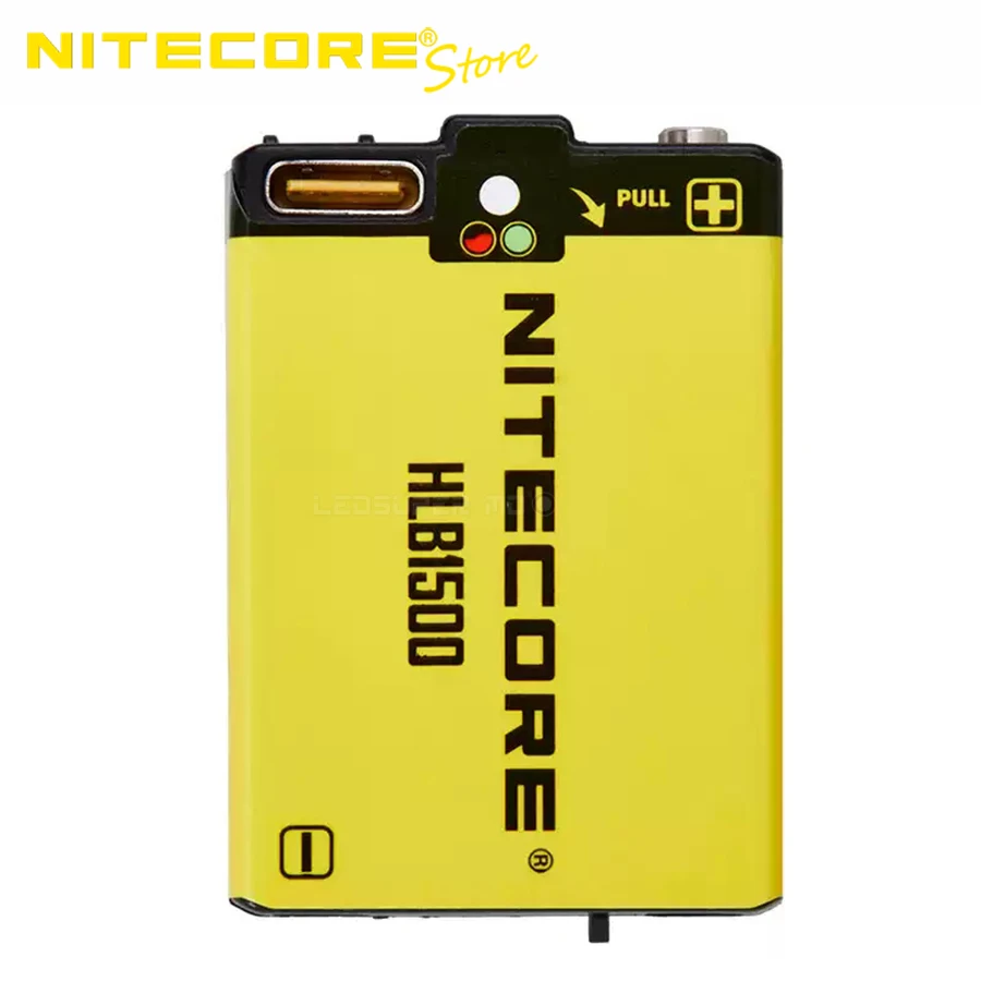 Original NITECORE HLB1500 1500mAh USB-C Rechargeable Li-ion Battery Pack for Headlamps UT27 & HA13 & HA23 UHE
