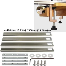 Multi-functional Adjustable Backing Auxiliary Guide Bracket Tool, Trimming Machine Milling Groove Engraving Rail Auxiliary tools