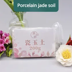 Porcelain Jade Soil High Transparent Resin Clay Hand-DIY Mud Sculpture Flower Bread Simulation Model Polymer Clay Make Material