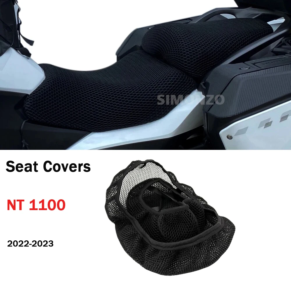 

For Honda NT1100 Seat Covers NT 1100 3D Breathable Seat Cover - Enhanced Comfort and Protection Accessories 3D Honeycomb Pad