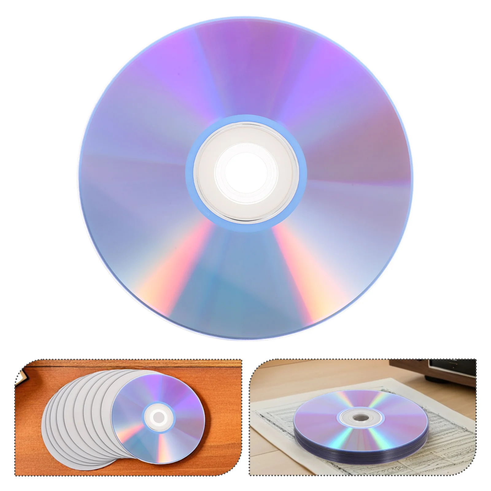 

10pcs Writable DVD Discs: Media - Video DVD-R for Burning Backup - Digital Storage Discs for Computers